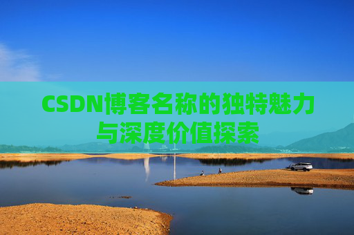 CSDN博客名称的独特魅力与深度价值探索 CSDN博客名称的独特魅力与深度价值探索